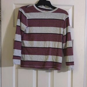 Boy Large Old Navy Husky Stripe Shirt